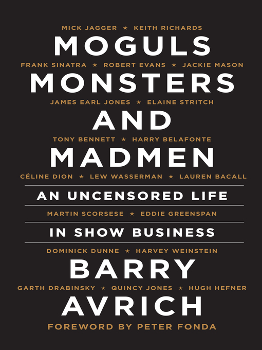 Title details for Moguls, Monsters and Madmen by Barry Avrich - Wait list